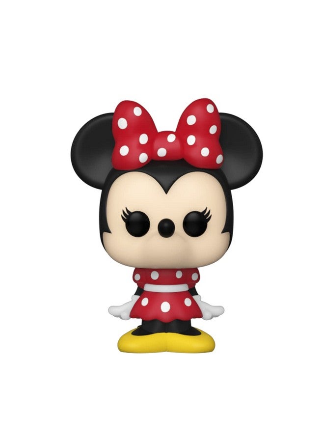 Funko Bitty POP! Disney - Minnie, 4-Pack - Minnie Mouse (red Dress), Daisy Duck, Donald Duck and A Surprise Mystery Mini Figure - 0.9 Inch (2.2 Cm) Collectable - Stackable Display Shelf Included - Image 4