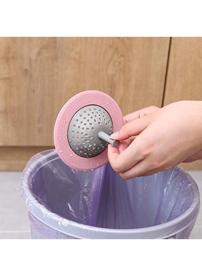 Kitchen sink filter Silicone sewer anti-clogging filter Wide Rim 4.3" Diameter 3PCS - Image 3