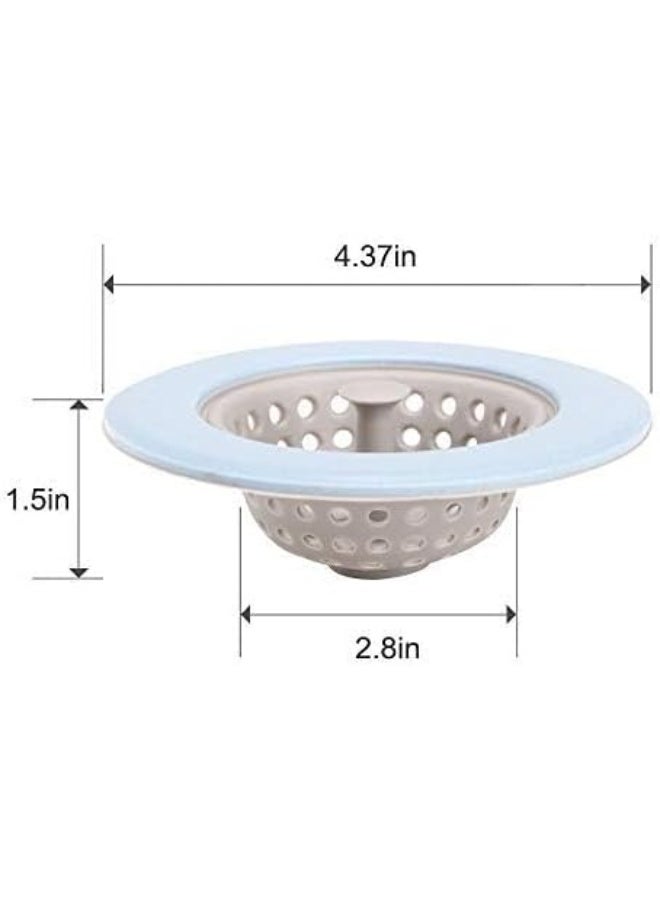 Kitchen sink filter Silicone sewer anti-clogging filter Wide Rim 4.3" Diameter 3PCS - Image 4