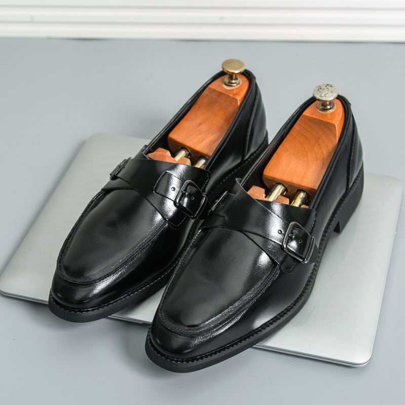 Plus Size Men'S New Casual Shoes Fashion Leg Business Dress Shoes Trendy Loafers - Image 4
