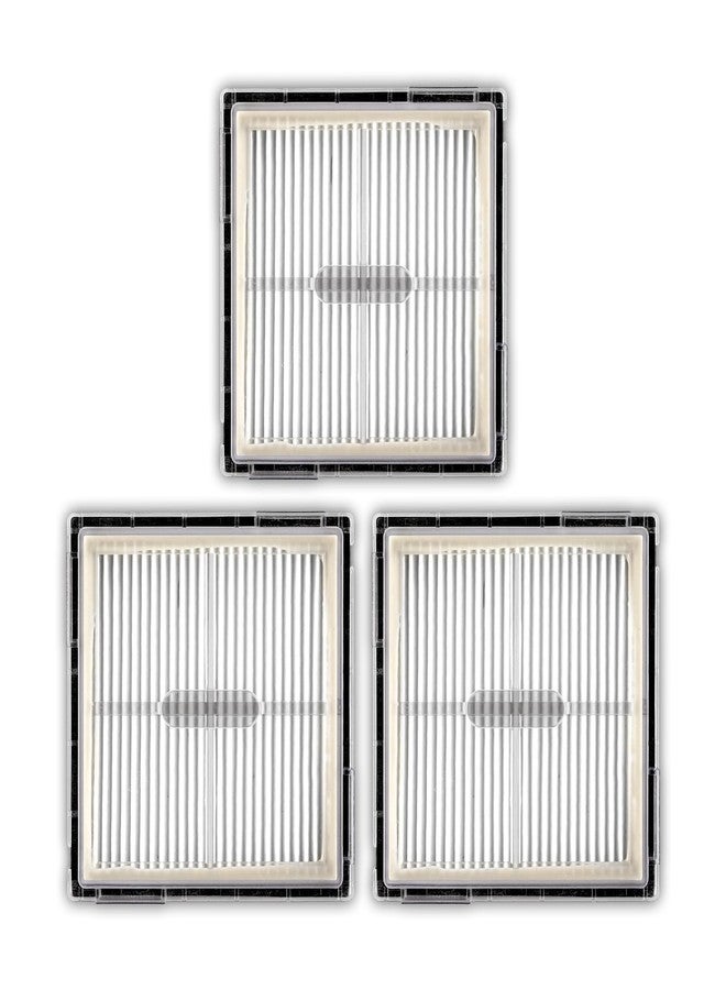 CHAIN PEAK (3 Pack) Replacement HEPA Filters for Roborock Q10 S5+ Q10 S5/ X5/ X5+ Robot Vacuum, Filters Accessories Kit, Upright Filter, Canister Filter - Image 1
