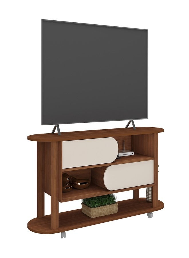 Pilati 55" TV Table . Cedar/White Color 150x65x40  - Image 2