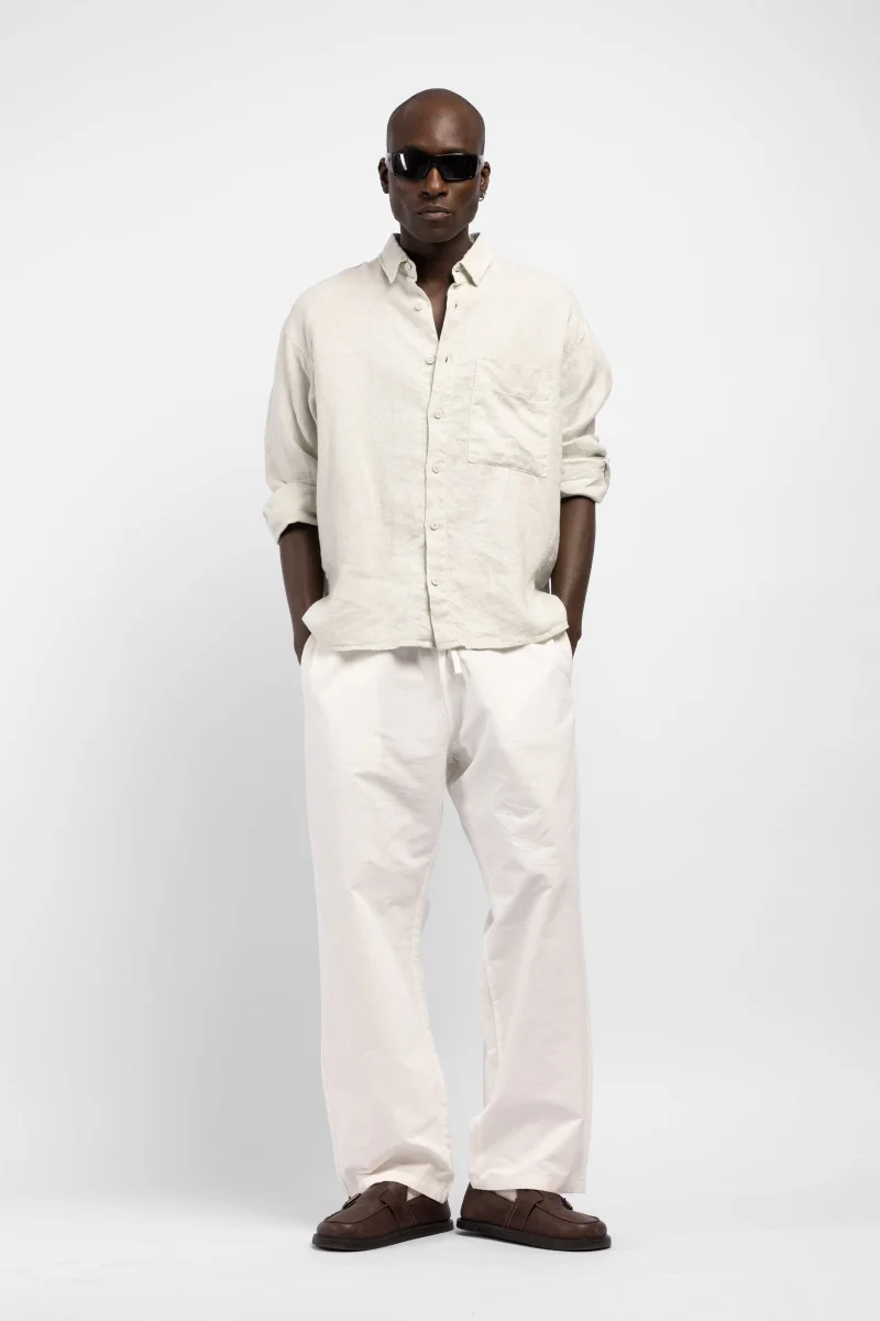 Catch Linen Shirt with Pockets