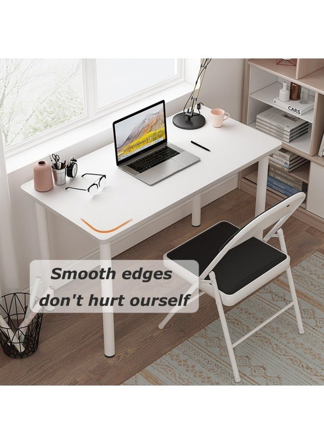 Computer Table,Study Table 120x58x75cm,Computer Desks Office Desk,Desktop,Simple Home Office Desk,Student's Study Desk White