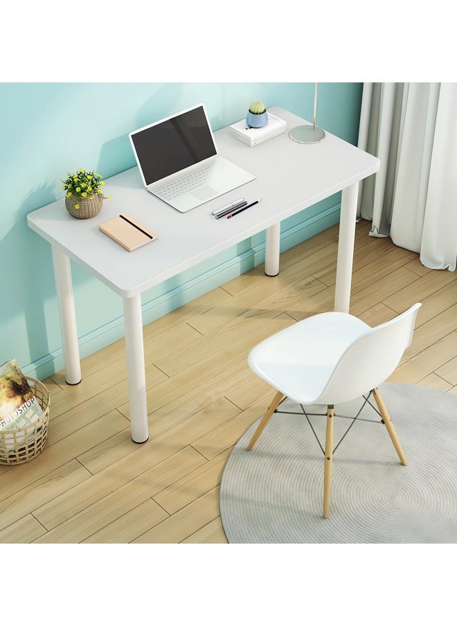 Computer Table,Study Table 120x58x75cm,Computer Desks Office Desk,Desktop,Simple Home Office Desk,Student's Study Desk White
