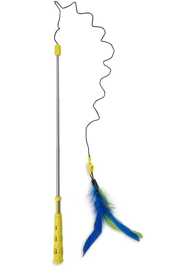 جي دبليو عصا ريشة تلسكوبية للقطط من JW Pet Flutter-ee