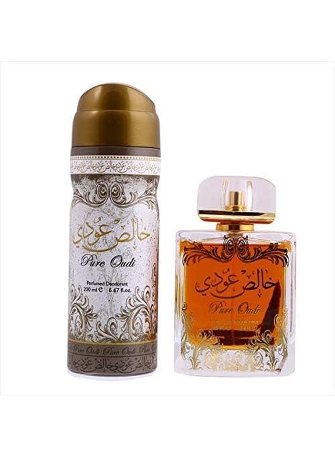 لطافة بيور عودي خالص عودي أو دو بارفان 100 مل للرجال والنساء - Image 2