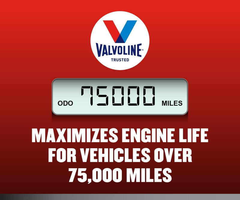 Valvoline Full Synthetic High Mileage with MaxLife Technology 5W-30 Motor Oil 5 Quart - Image 4