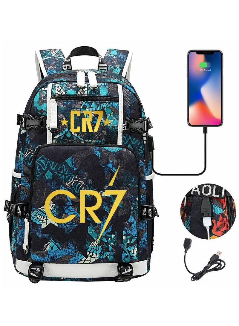 CR7 New Printed Backpack