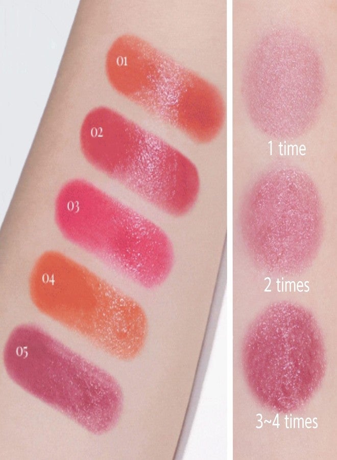 BBI@ BBIA BBIA Ready To Wear Water Lipstick – Sheer Long-Lasting Lip Gloss Stick, Glowy & Glossy Texture, Moisturizing, Transparent & Buildable Color, Natural Tinting, Korea Lip Makeup (05 - WET PLUM) - Image 4