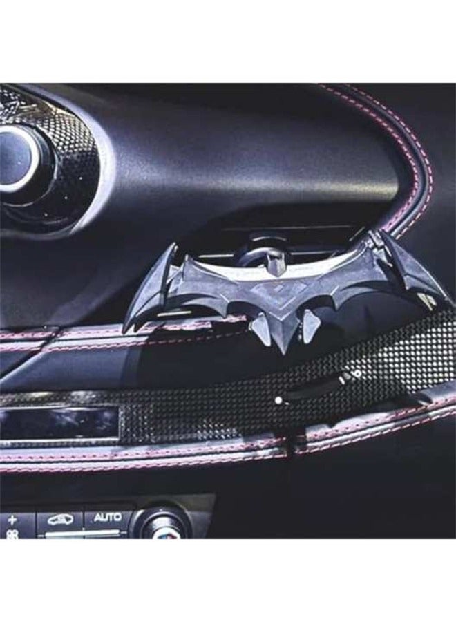 Bat Phone Holder for Car, Cool Batman Accessories for Men, Universal Car Vent Mount with Gravity Lock, Hands-Free Cell Phone Holder for All Smartphones - Black - Image 4