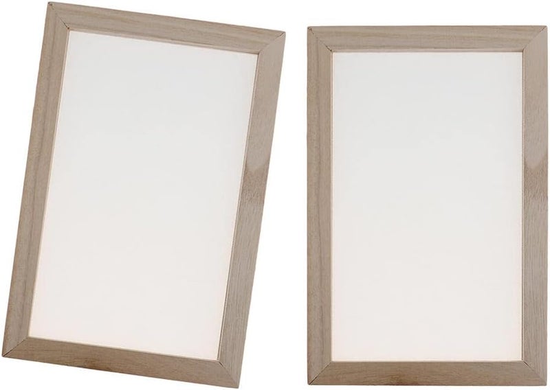 كلاراكو مجموعة أدوات صنع الورق (قطعتان) - إطار شاشة وشبكة وقوالب - لوازم للأطفال والكبار. طريقة سهلة للغاية لصنع الورق في المنزل - Image 3