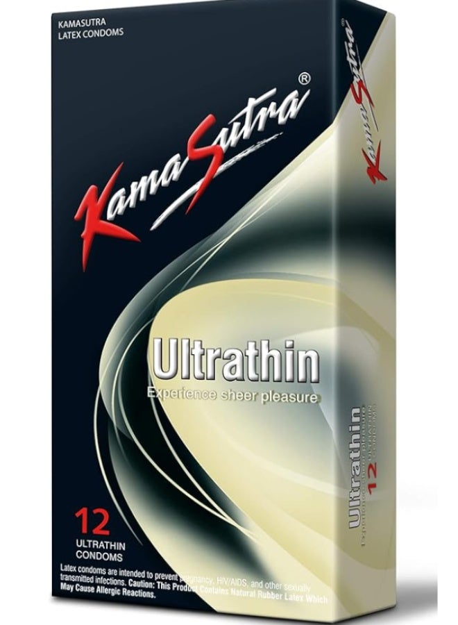 KAMA SUTRA Condom Ultra Thin 12'S, Medium