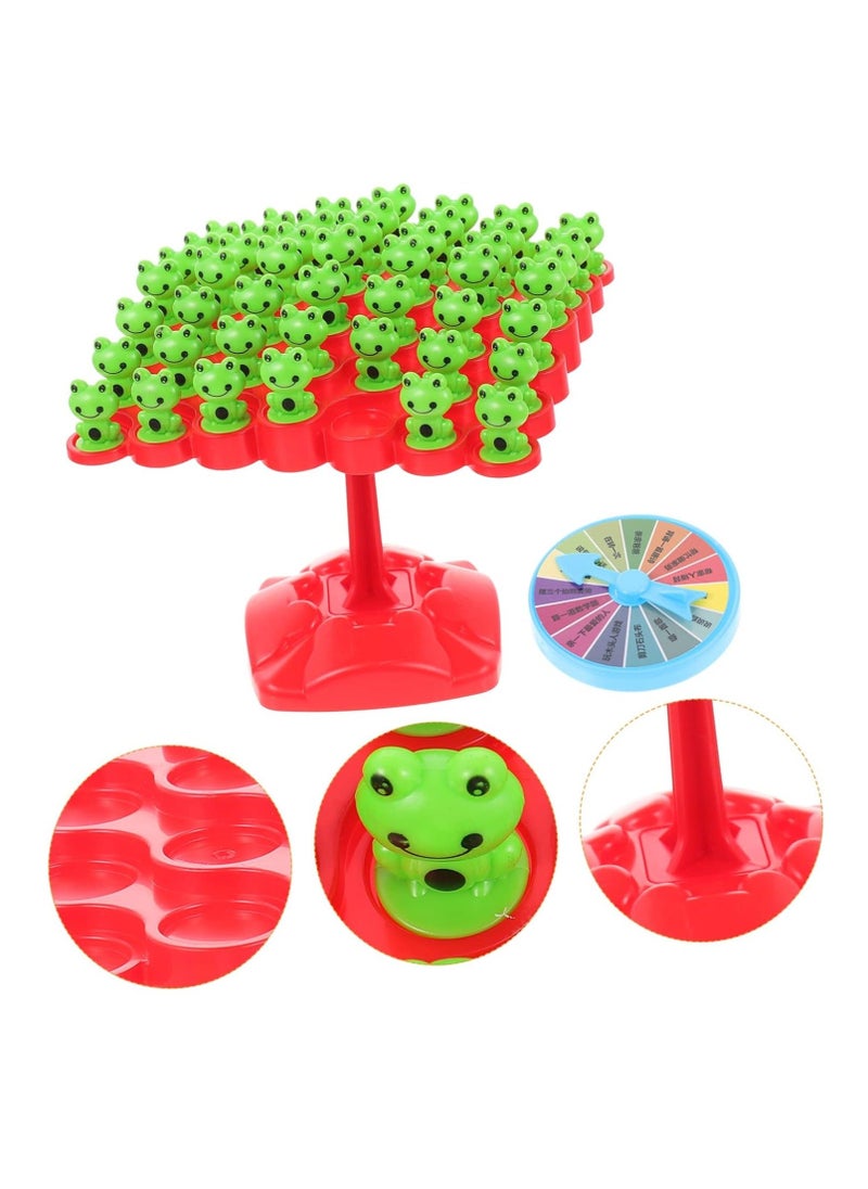NIBEMINENT 1 Set Frog Balance Tree Board Game Scale Toy Wheel Educational Toys for 3 Year Old Preschool Prize Math Games Children's Products Abs Desktop Parent-Child  - Image 1