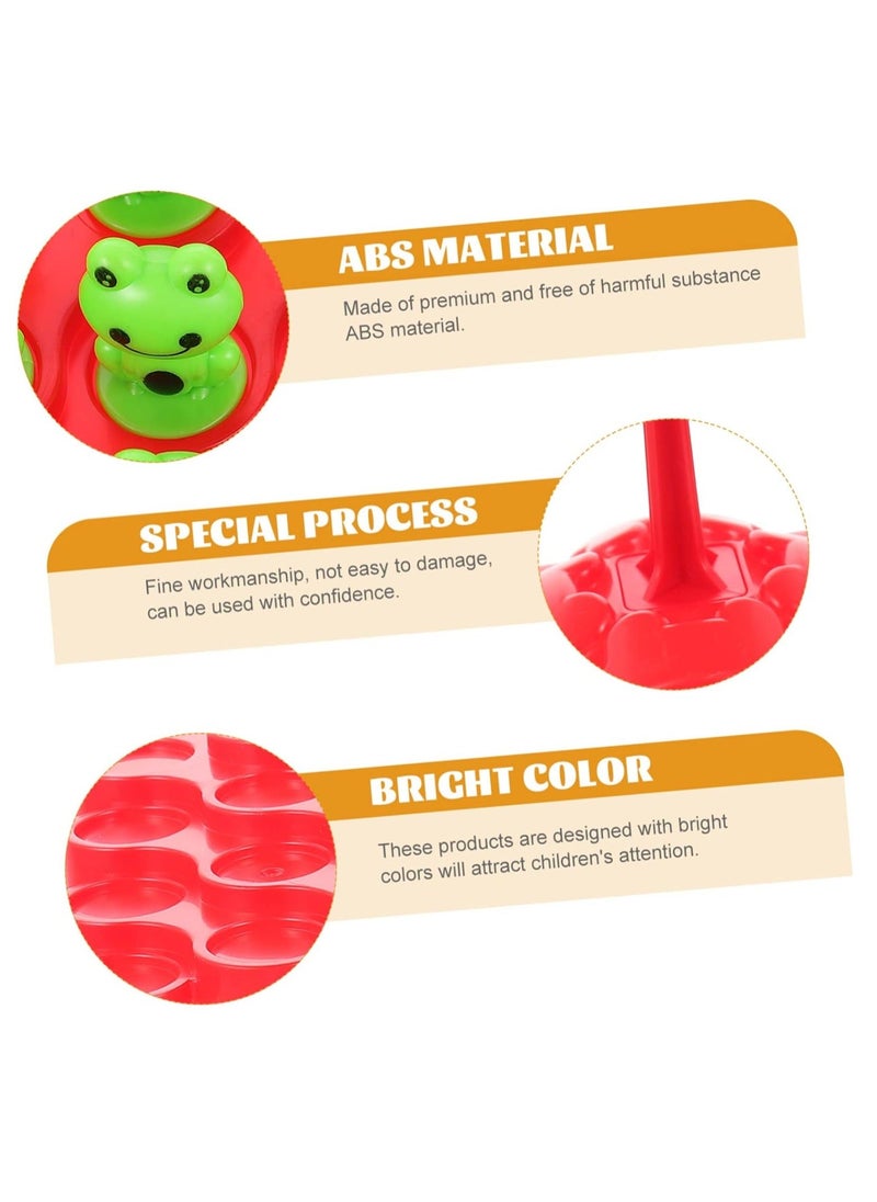 NIBEMINENT 1 Set Frog Balance Tree Board Game Scale Toy Wheel Educational Toys for 3 Year Old Preschool Prize Math Games Children's Products Abs Desktop Parent-Child  - Image 2