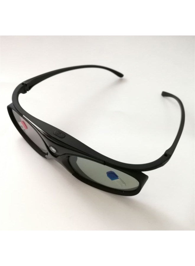 DLP Active Shutter 3D Glasses Suitable For Polar Rice Nut Acer Otu Code Lixun 3D Projector-Color:Black Neutral - Image 3