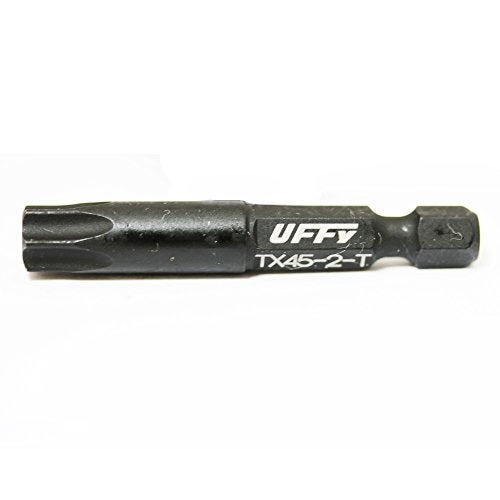UFFY - 2" Torx 45 (T45) / Star Tamper Proof Security Power Impact Bit 10 pack 1/4 Hex - Image 2