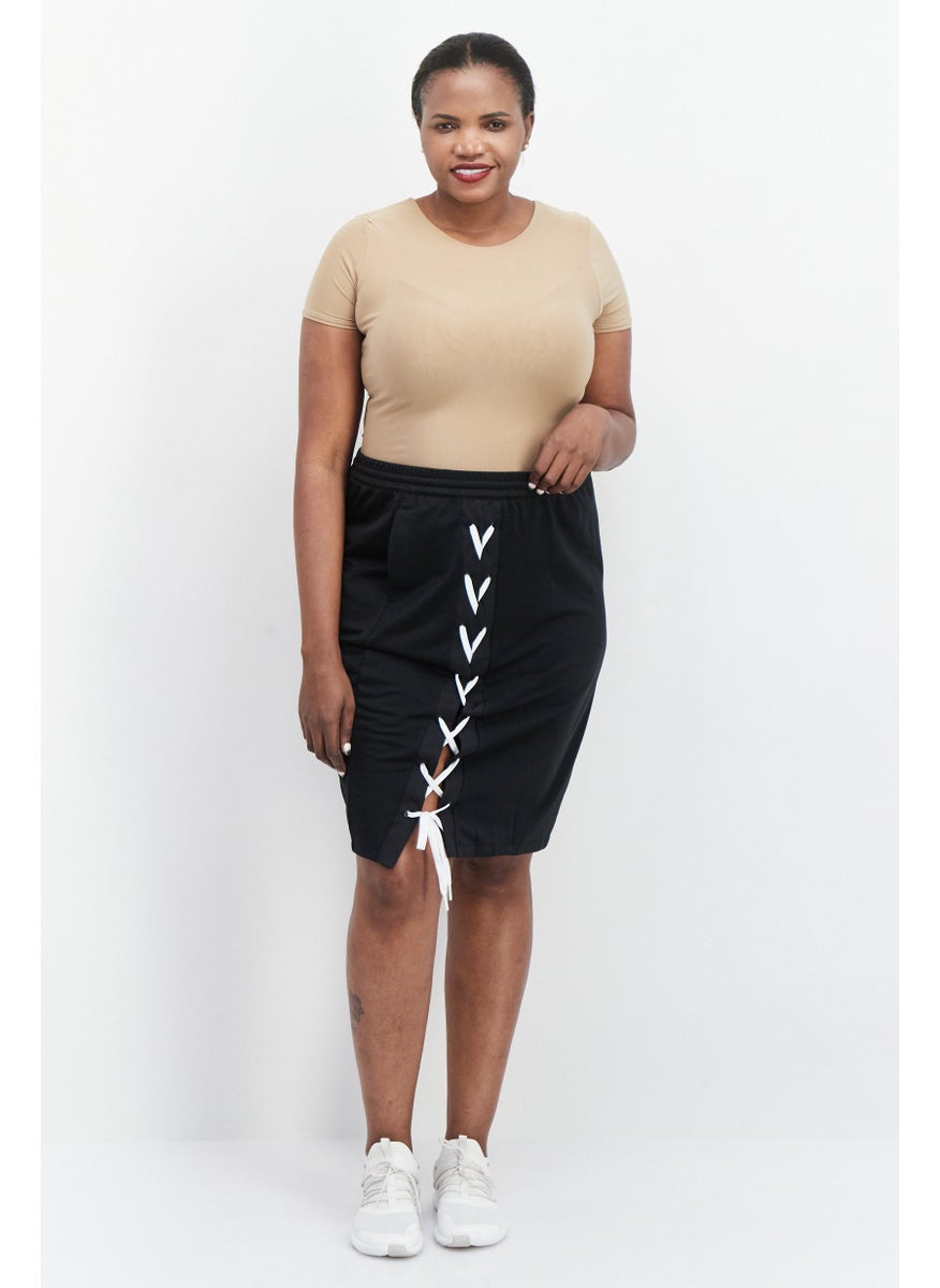 adidas Originals Women Sportswear Fit Training Skirt, Black  - Image 2