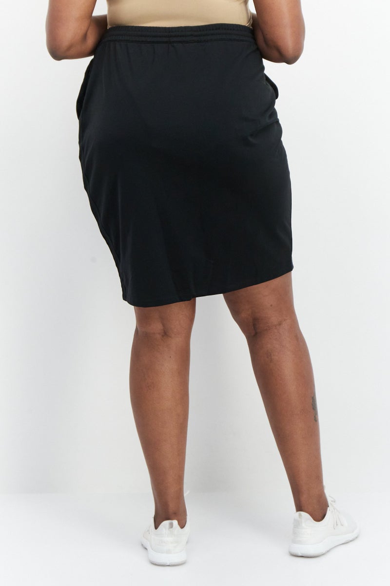 adidas Originals تنورة تدريب رياضية للنساء، سوداء - Image 4