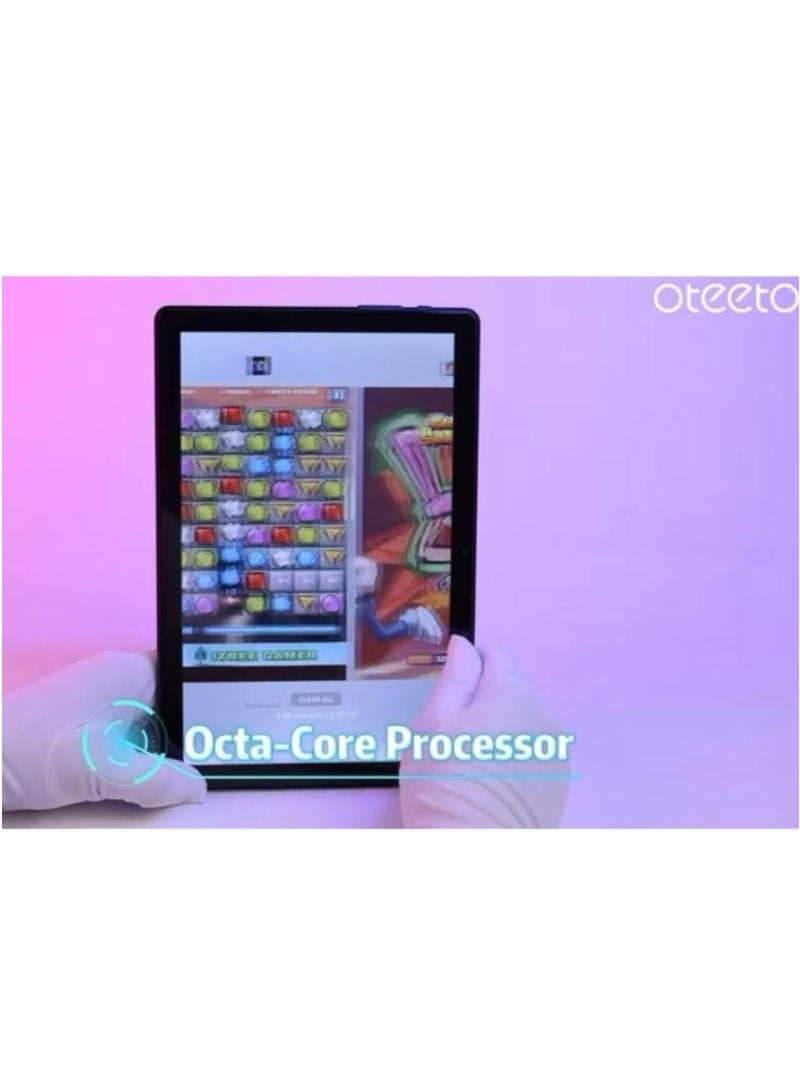 Oteeto Tab 18 Android 15 Tablet – 10.1" Full HD Display, 8GB RAM + 512GB ROM, Octa-Core 2.0GHz Processor, 8000mAh Battery, Dual SIM & Wi-Fi, 13MP Rear + 8MP Front Camera, Slim Blue Design, Ideal for Study, Work & Entertainment – Latest Android OS  - Image 5