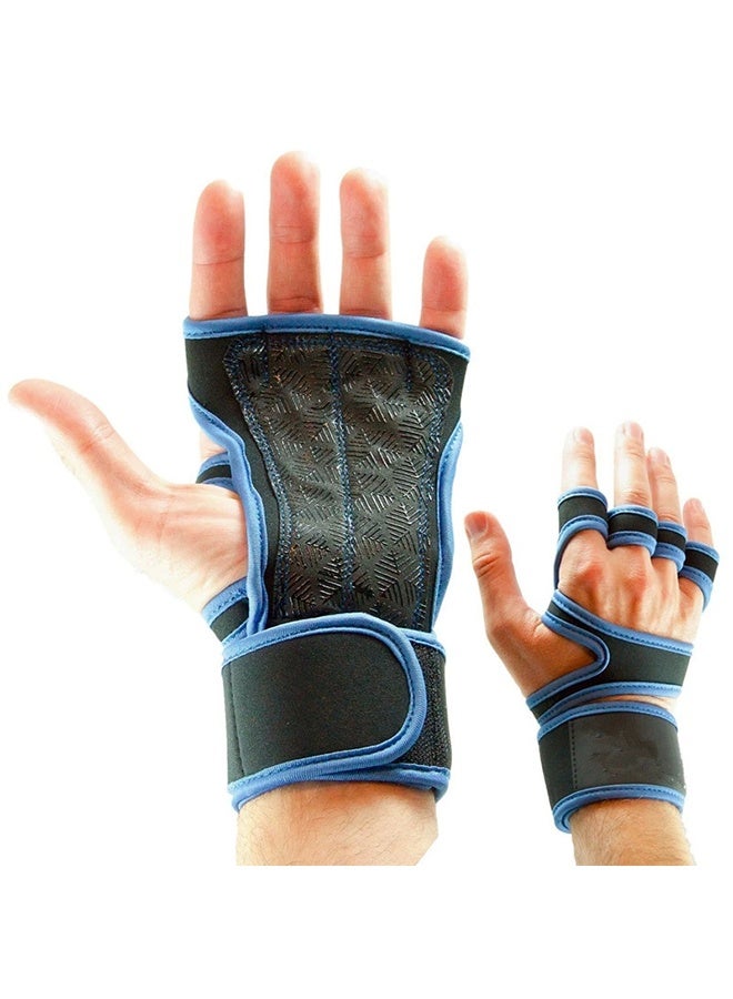 Weight Lifting Gloves - Workout Gloves Ideal for Crossfit, Weightlifting, Pull Ups, Gym Training - Breathable Non-Slip Gym Gloves Men and Women, Cross Training Gloves,Padded Palm Guard with Wrist Support - Image 1