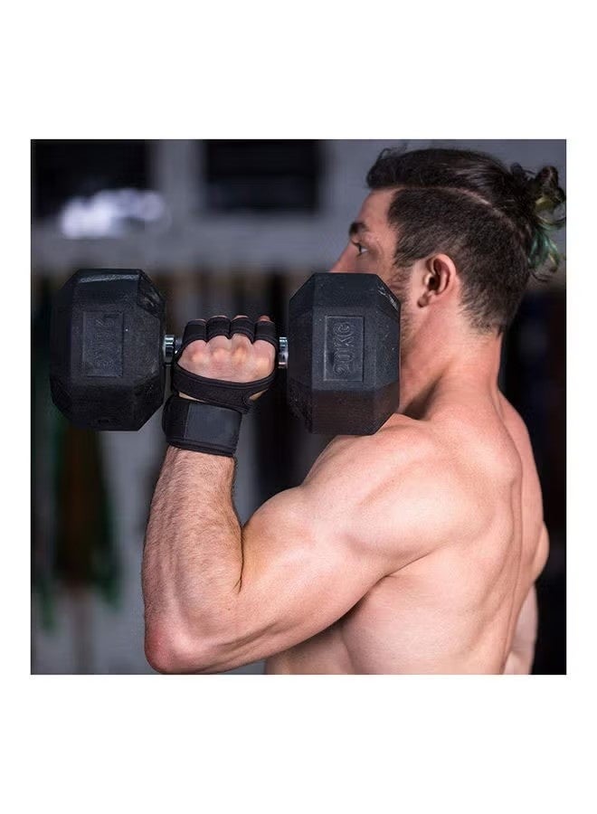 Weight Lifting Gloves - Workout Gloves Ideal for Crossfit, Weightlifting, Pull Ups, Gym Training - Breathable Non-Slip Gym Gloves Men and Women, Cross Training Gloves,Padded Palm Guard with Wrist Support - Image 3