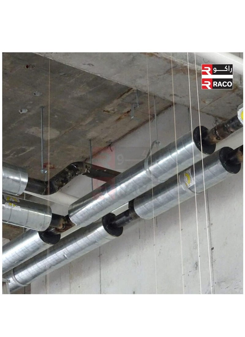 RACO Pipe Insulation Foam Soft Rubber Sheet Roll to Protect Pipes and Heat Preservation Moisture-Proof Waterproof Thermal Insulation  - Image 2