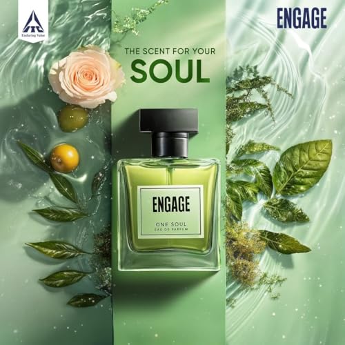 Engage One Soul Eau De Parfum for Women 100ml|Long Lasting Unisex EDP|Everyday Luxury Perfume|Spicy Woody| Perfume for Man & Woman|No Paraben|No Silicones|Dermat Tested|Gift for Him & Her - Image 2