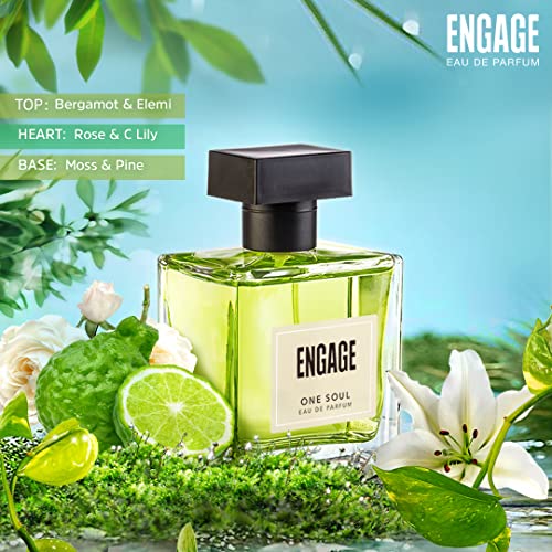 Engage One Soul Eau De Parfum for Women 100ml|Long Lasting Unisex EDP|Everyday Luxury Perfume|Spicy Woody| Perfume for Man & Woman|No Paraben|No Silicones|Dermat Tested|Gift for Him & Her - Image 3