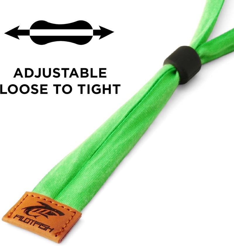 Pilotfish Premium Cotton Eyewear Retainer Sunglass Strap - Multiple Design Options - Soft & Durable Sunglass Holder - Image 3