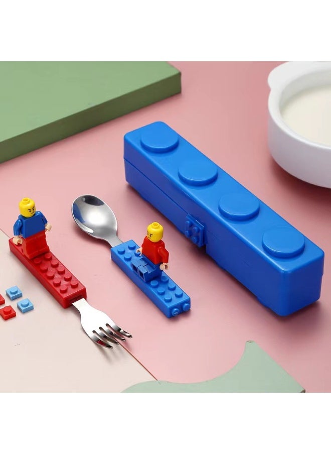 Generic - Creative DIY Pixel Lunch Box Lunch Box Lunch Box Children's Salsa Box Fruit Box-Specification:Gm1067-1 Purchase Building Blocks 500 Pieces + Starter - Image 1