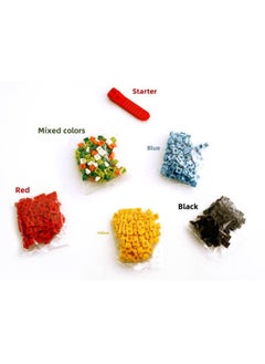 Creative DIY Pixel Lunch Box Lunch Box Lunch Box Children's Salsa Box Fruit Box-Specification:Gm1067-1 Purchase Building Blocks 500 Pieces + Starter