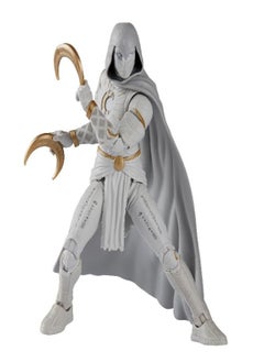 Marvel Legends Series MCU Disney Plus Moon Knight Action Figure 6-inch  Collectible Toy, includes 4 accessories - Marvel