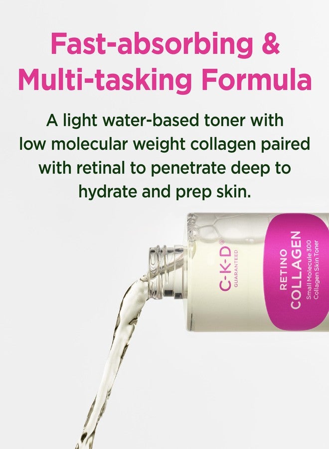 CKD Guaranteed CKD Retino Collagen Skin Toner - Gentle Daily Korean Toner for Hydrating and Smoothing and Skin Texture Improvement. Suitable for Sensitive and Dry Skin. Korean Skin Care. 8.79 fl oz - Image 5