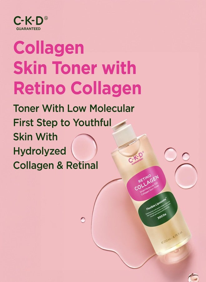 CKD Guaranteed CKD Retino Collagen Skin Toner - Gentle Daily Korean Toner for Hydrating and Smoothing and Skin Texture Improvement. Suitable for Sensitive and Dry Skin. Korean Skin Care. 8.79 fl oz - Image 2