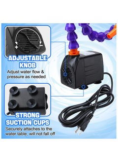 SYOSI Water Table Pump - Kids Water Table Accessories Fit for Step2, Pump for Water Table with Super Suction Cup 10FT Long Waterproof Cord, Easy to Use, Safe Fun Summer Outdoor Water Game Toys for Kids  - Image 4
