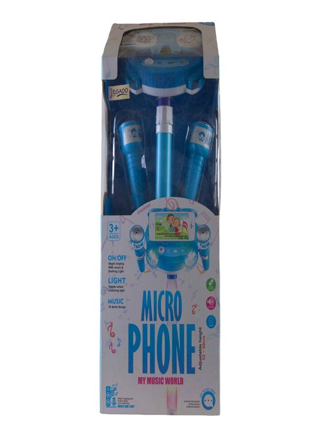 Microphone stand duki music and light - 6802-l - Image 1