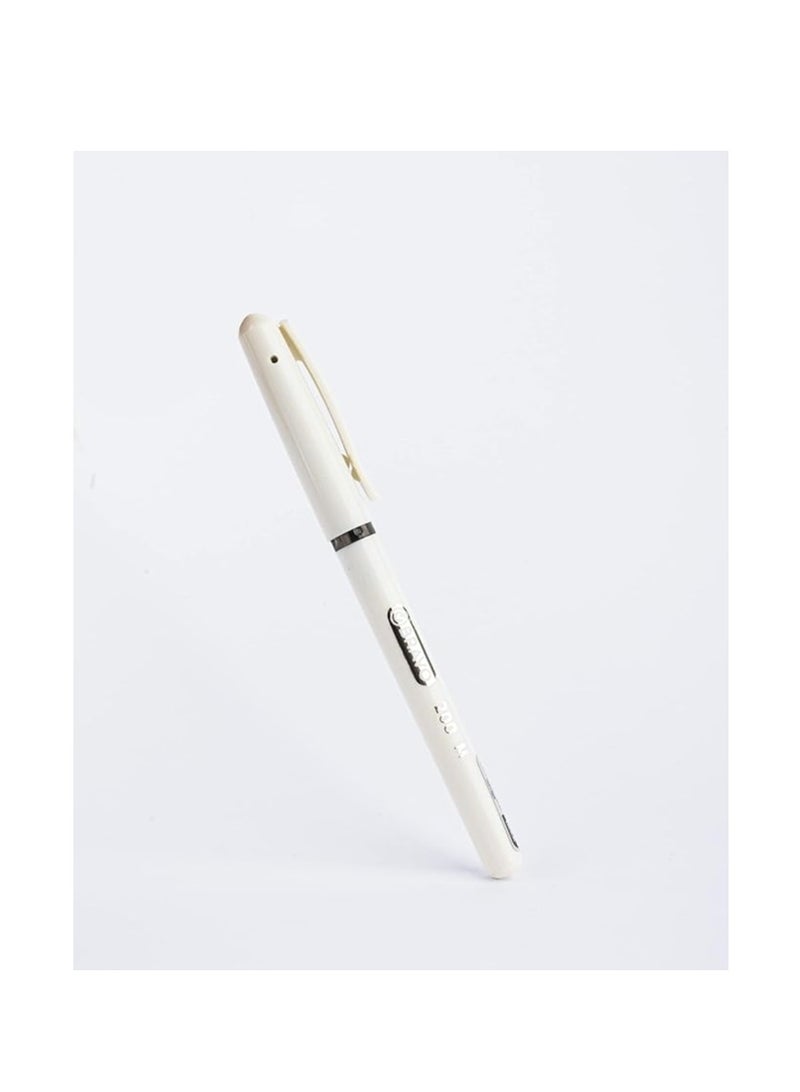 Bravo 200 Pen 1 mm Extra Smooth Writing Pack Of 10 Pcs. - Black - Image 3