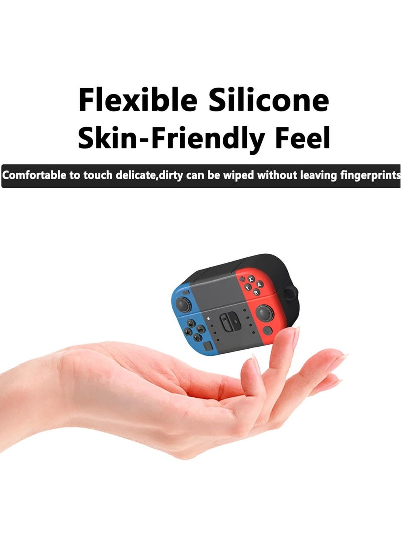 تصميم وحدة تحكم ألعاب كرتونية ثلاثية الأبعاد، هيكل كامل مقاوم للصدمات والخدش، متوافق مع سماعة الرأس العالمية Huawei Freebuds pro 2/2+ - Image 2