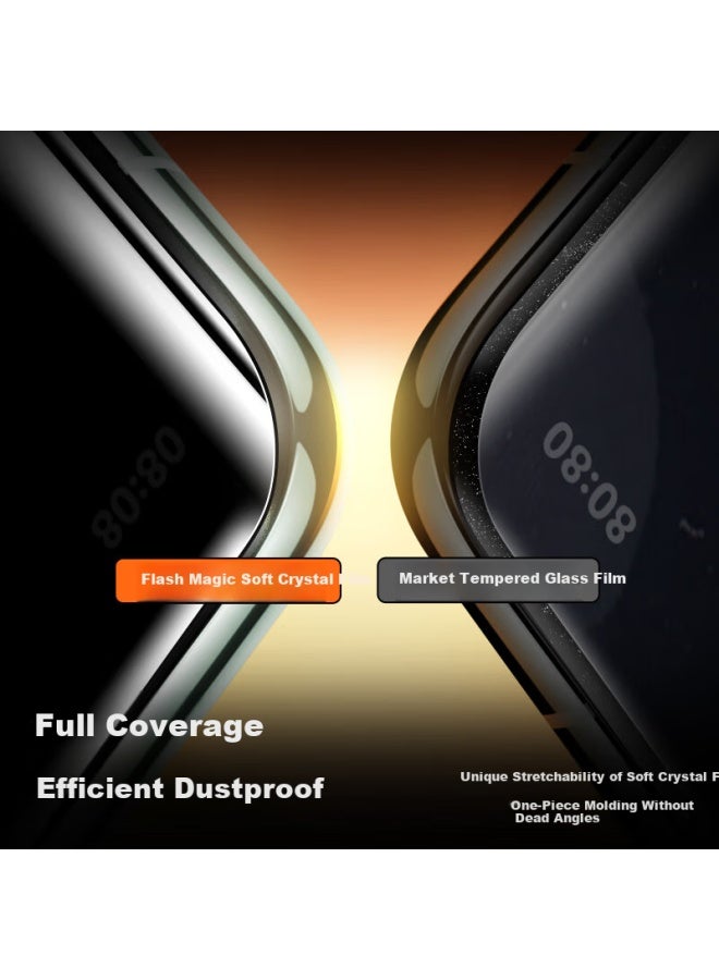 Smartdevil Privacy Screen Protector For Huawei Mate 70 Pro, Mate 70 Pro+ Full Glue Matte Full Coverage Anti-fingerprint Dustproof Shockproof Soft Film - Image 2