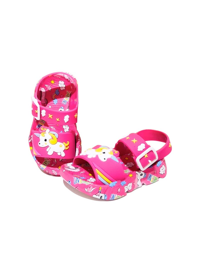 Shiko Unicorn Kids Silicon and Rubber Outdoor Sandal 