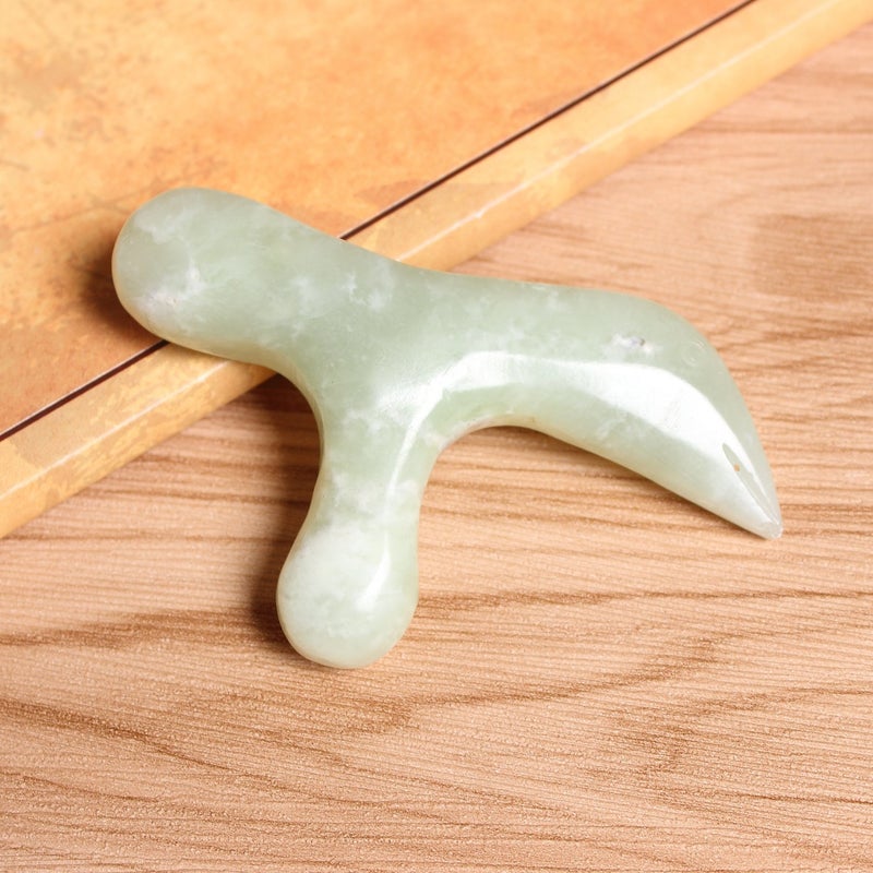 ewinever Ewin24 Natural Jade Foot Massager Acupuncture Point Massage Foot Care Therapeutic Relief Tool - Image 4