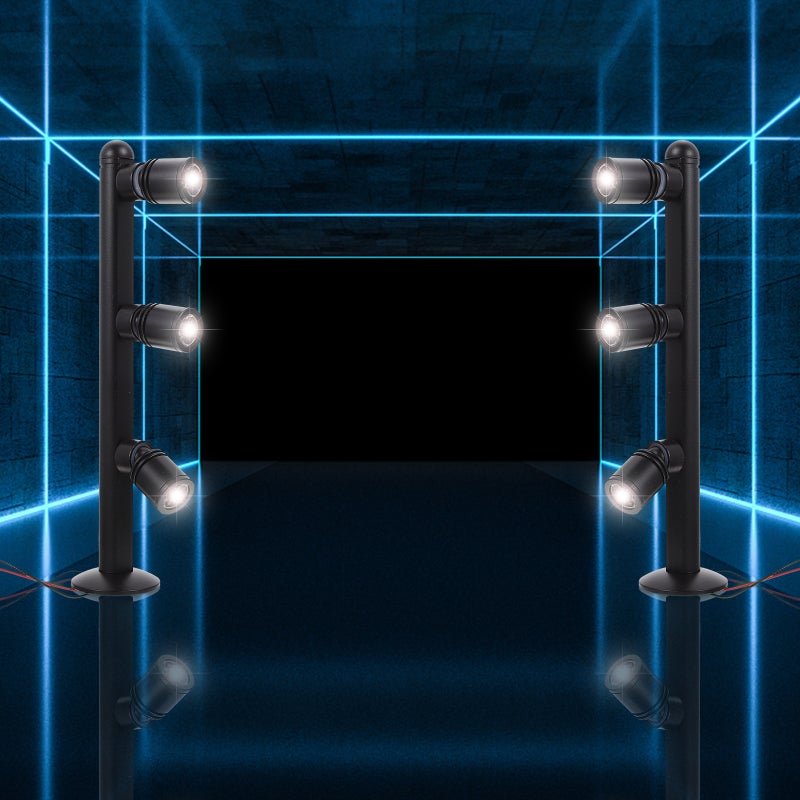 📦 كشاف صغير داخلي تصميم متين ومضغوط للاستخدام في المعارض سهل التركيب - Image 4