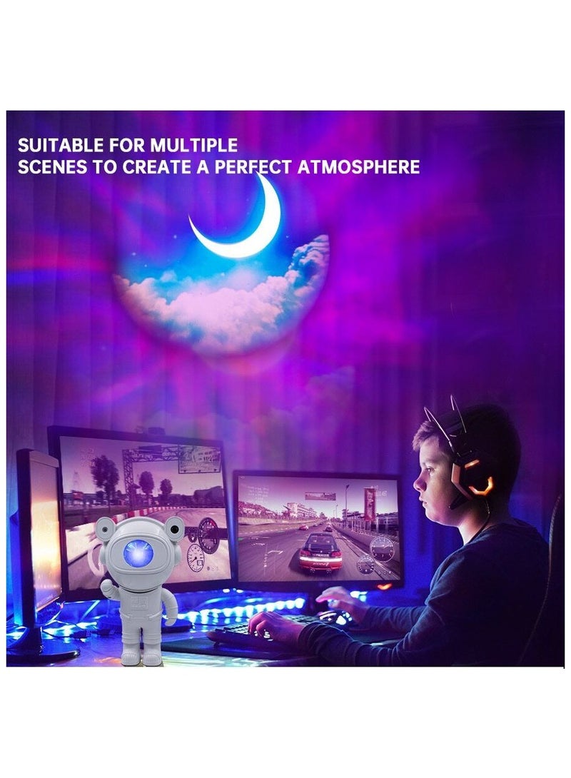 Astronaut Projector Galaxy Starry Sky Night Light Nebula Space LED Lamp w/Remote - Image 3