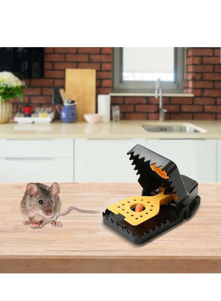 6 Pack Professional Mouse Trap, Snap Trap, Improved Faux Cheese Pedal Mouse Trap  - Image 5