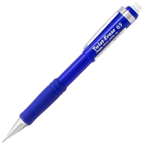 Pentel قلم رصاص ميكانيكي بنتل توست-إيراز III ، 0.5 مم ، عبوة من 1 (QE515BPM) ، متنوع - Image 4