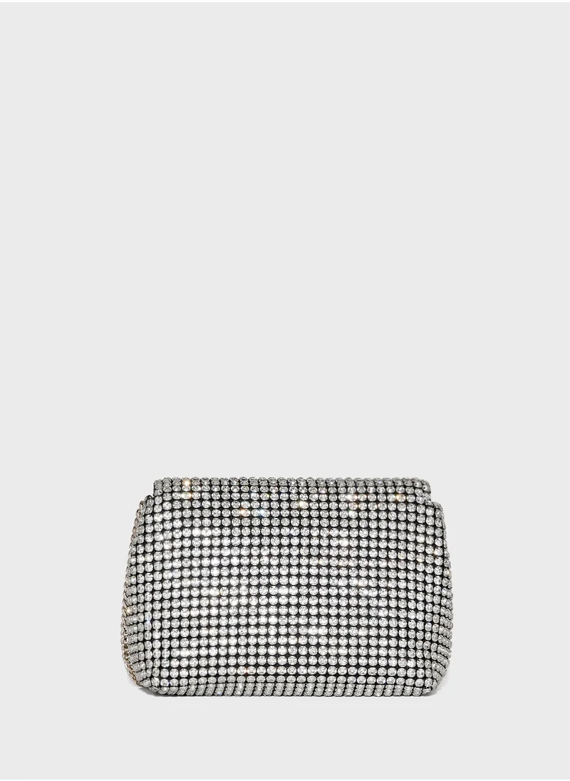 تيد بيكر Gliters Crystal Mini Crossbody Bag