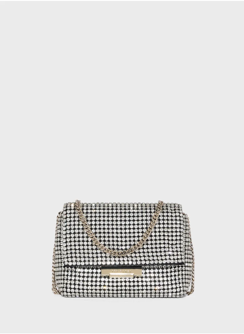 Ted Baker Gliters Crystal Mini Crossbody Bag