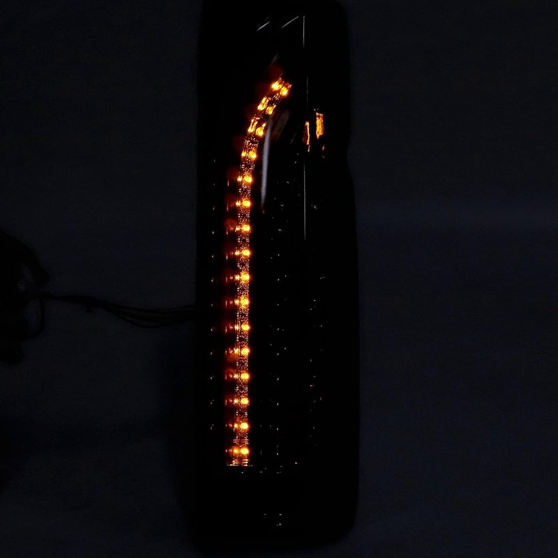 woobles Taillights Assembly, Full LED Tail Lights Assembly Dynamic Turn Signal Lamp Fit for Hiace 200 Commuter Van 2005-2017 (Smoky) - Image 4
