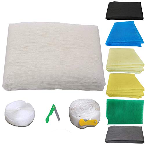 RED WIND Mosquito Net for Window with Fiber Glass Mesh 4/7feet(120/210cm) 48/84Inches 1 Year Guarantee Without Stitched (White Color) 200GSM RW52 - Image 1